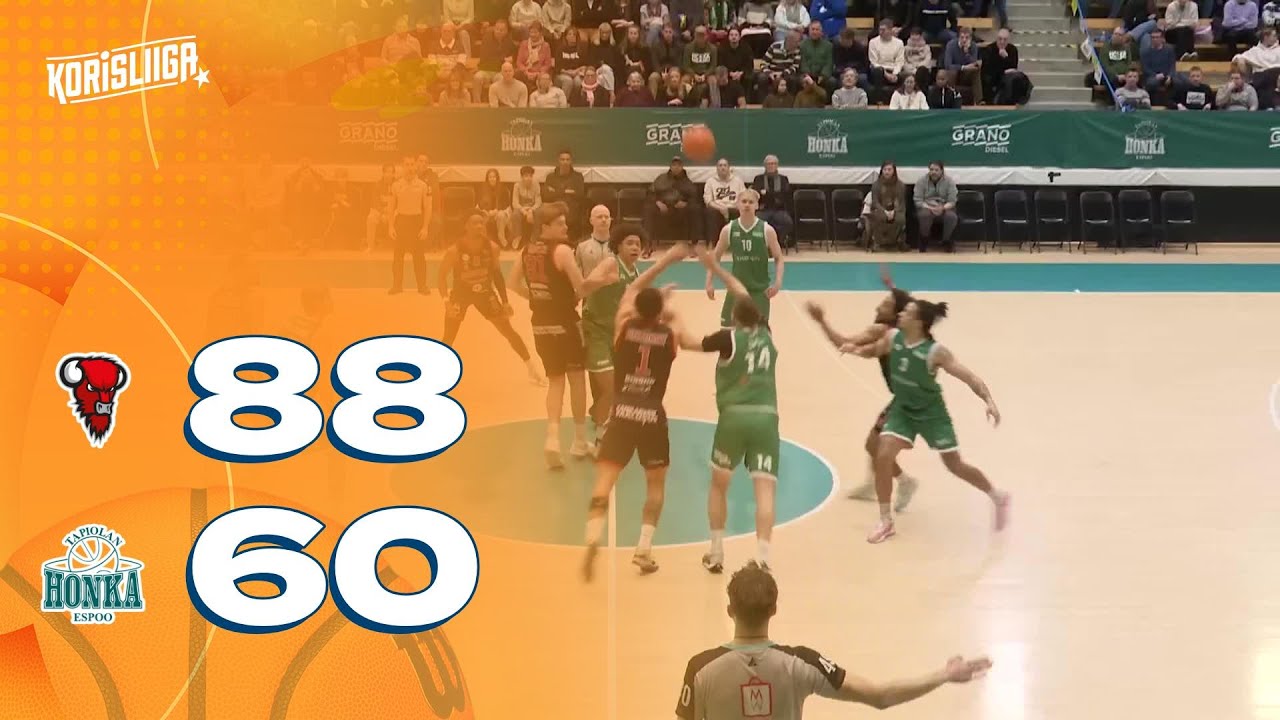 Tapiolan Honka vs. Bisons Loimaa - Game Highlights