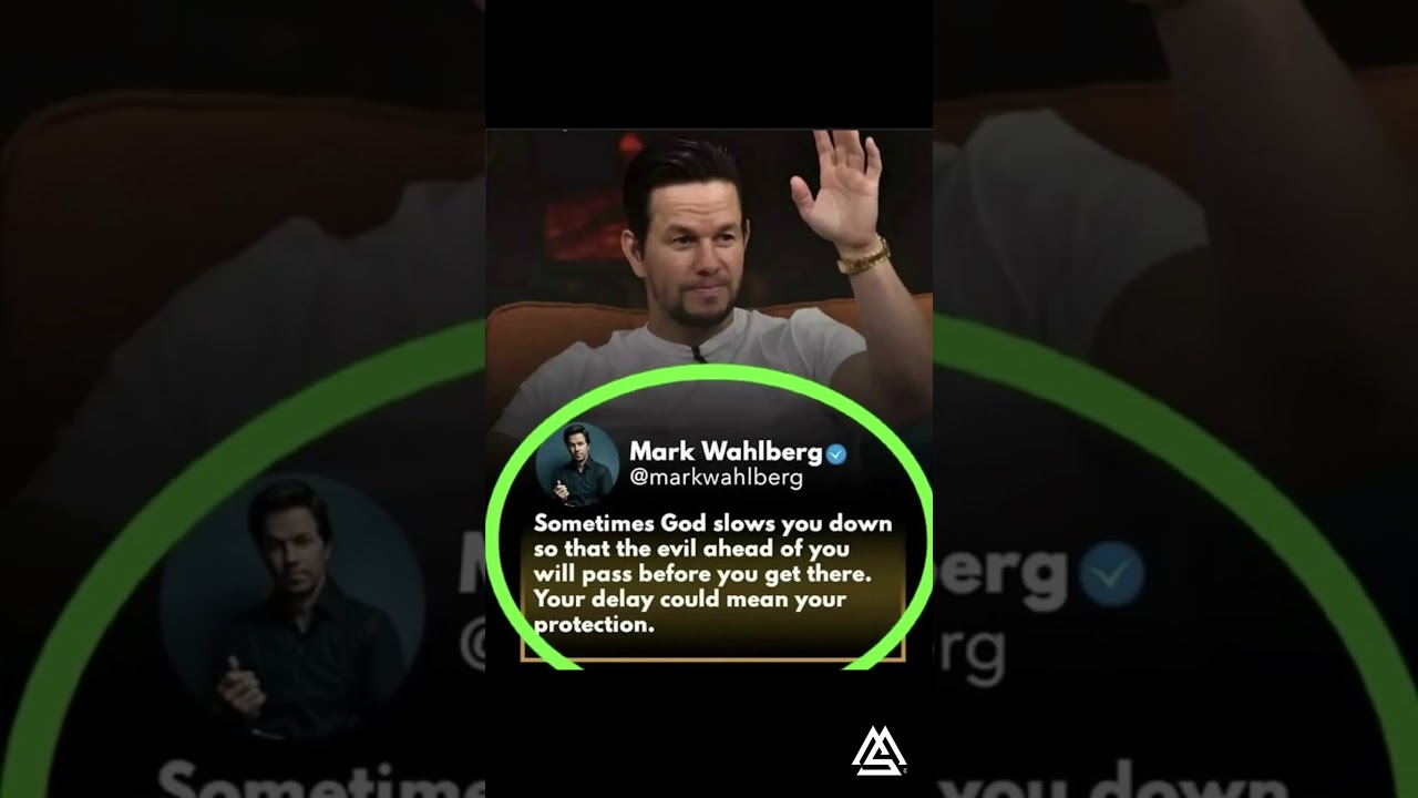 Mark Wahlberg’s Powerful Message 🙏 | Trust God’s Timing ⏳ 