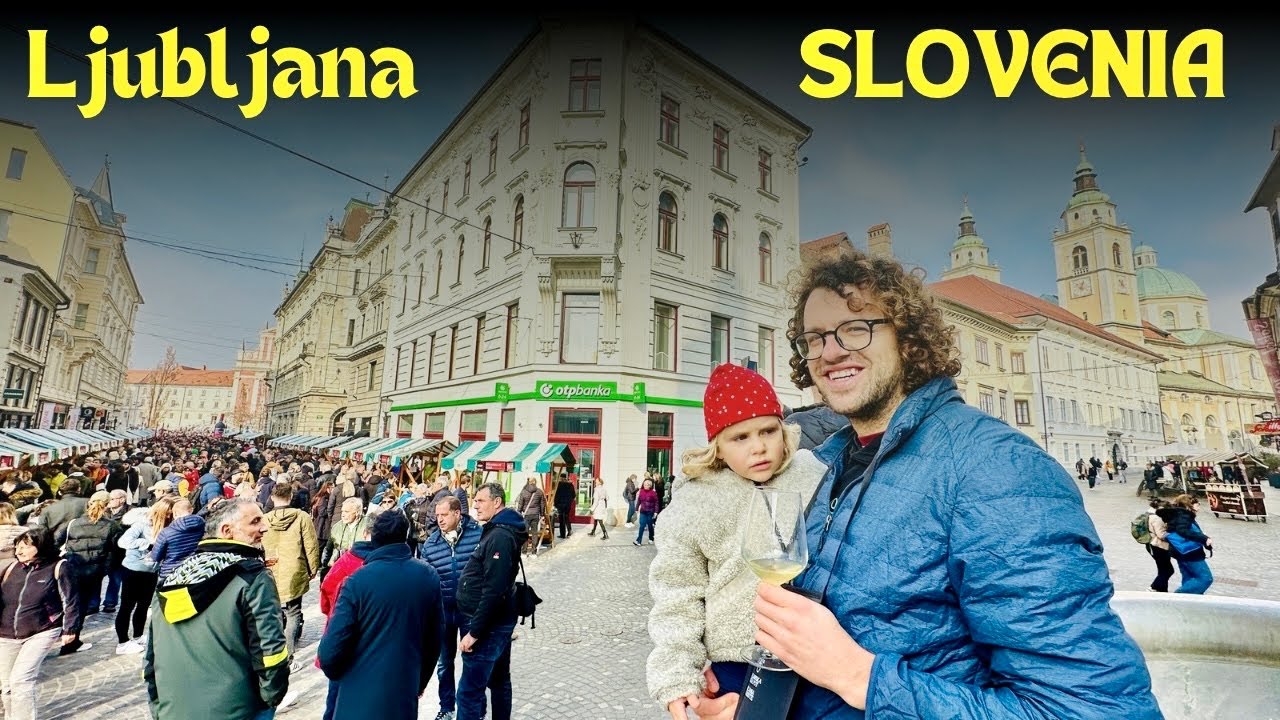 Ljubljana Slovenia Vlog 🇸🇮 Wine Festival Saint Martin
