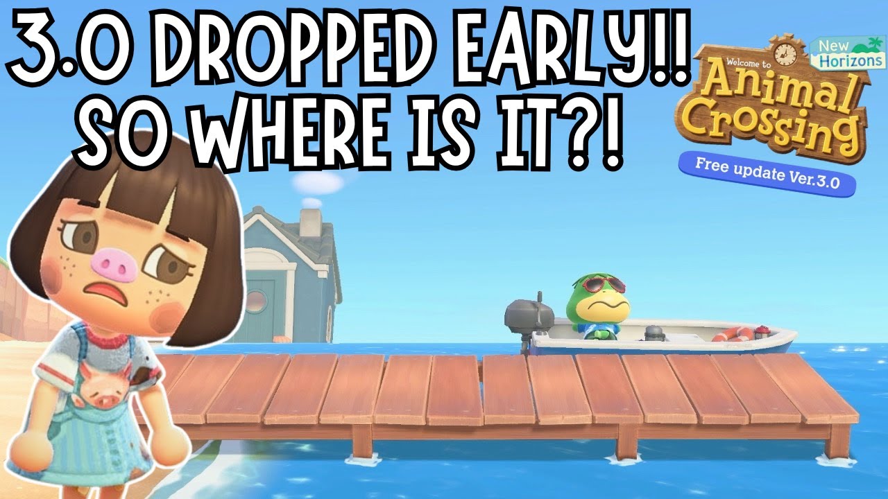 Animal Crossing 3.0 вышла раньше времени... Но моя игра не обновилась?! | Animal Crossing New Hor...
