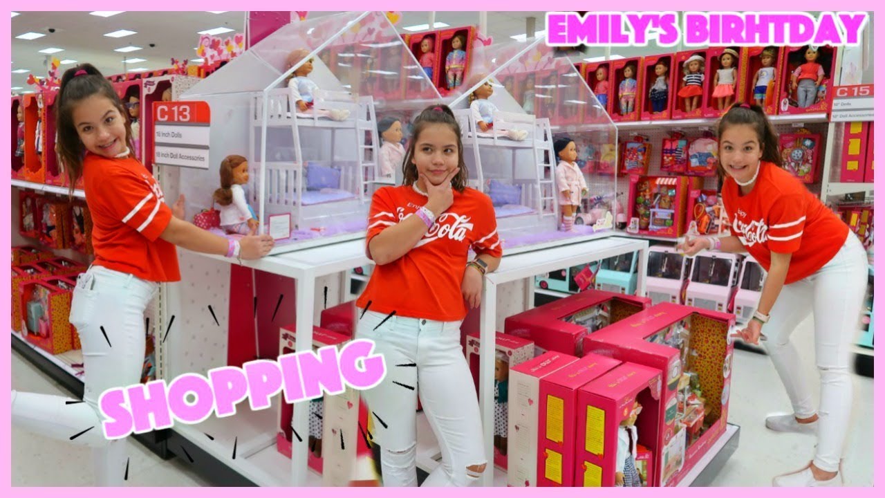 BIRTHDAY SHOPPING FOR EMILY'S 10TH BIRTHDAY | SISTER FOREVER