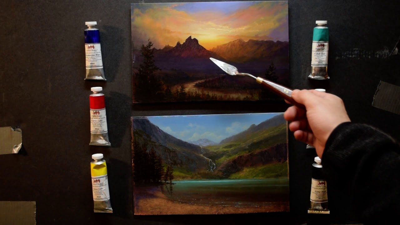 Michael harding video - Review of Oil colors