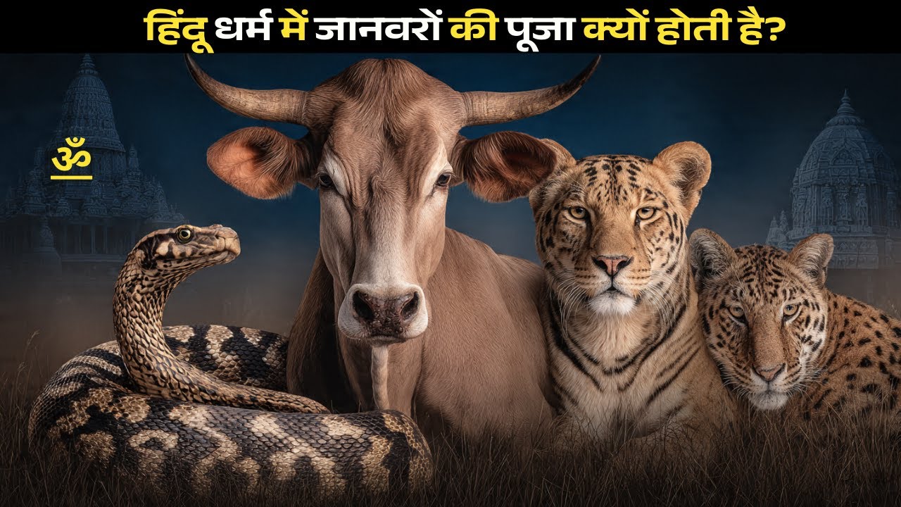 क्या हिंदू धर्म में सचमुच जानवरों की पूजा होती है? इसके पीछे छिपा गहरा आध्यात्मिक रहस्य
