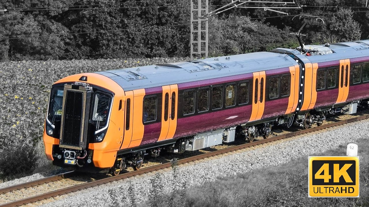 Bombardier Aventra for West Midlands Railway VUZ Velim srpen 2020