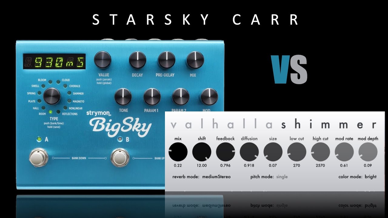 Bigsky vs Valhalla Shimmer: Getting Similar Results
