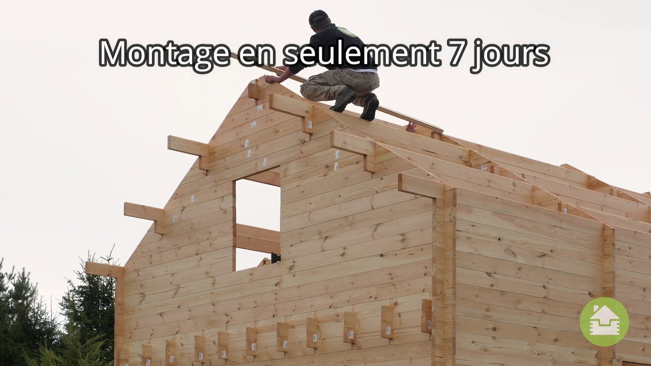 CHALET PRO   Montage de chalet 60 m2 avec la norme RT2012