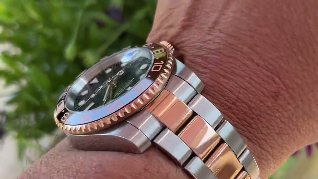 Seiko Submariner GMT Root Beer mod