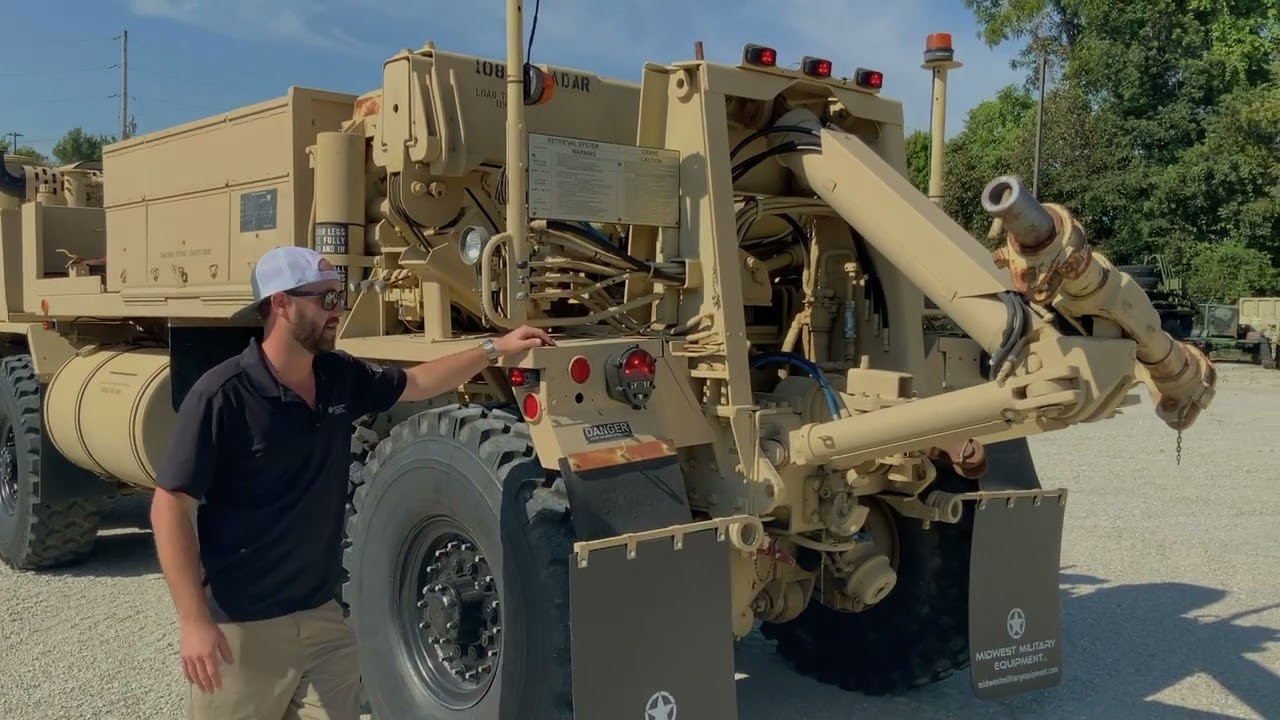 Просто крутой вездеход! M984E1 Oshkosh HEMTT 8x8 Wrecker Truck