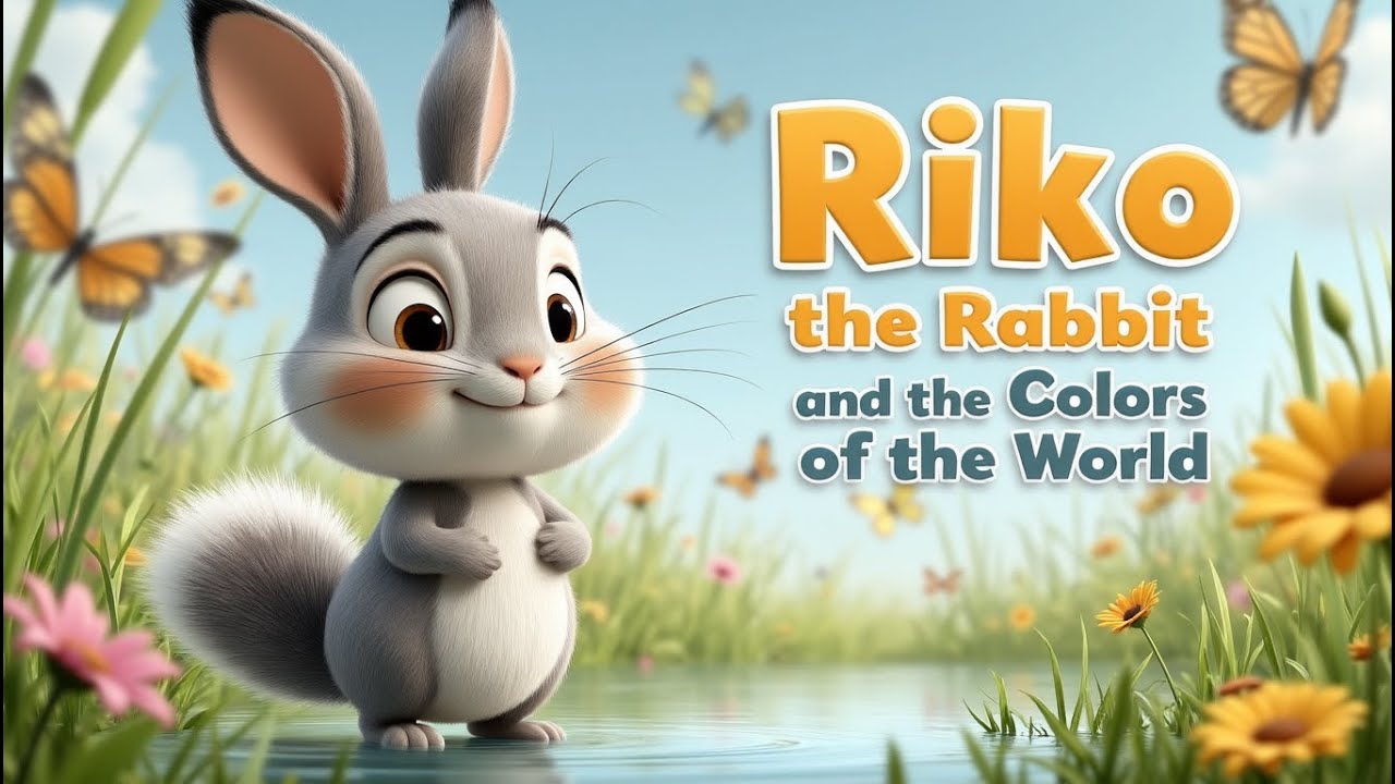 Riko the Rabbit and the Colors of the World | Moral Story for Kids | Educational Cartoon