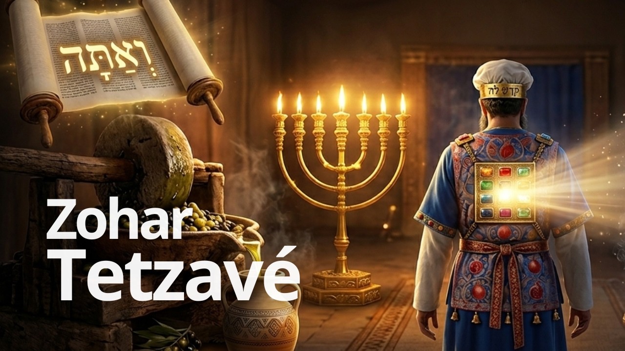 ✡️ Consciencia para Shabbat TETZAVÉ 🏺 El SECRETO de la LUZ OCULTA Shabbat Zajor 🎉✨