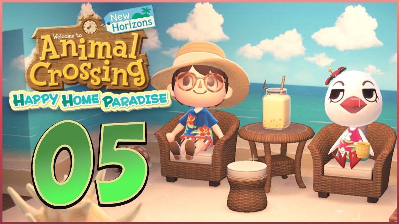 Ein Spa im Paradies?🍹 | 05 | ANIMAL CROSSING NEW HORIZONS HAPPY HOME PARADIESE