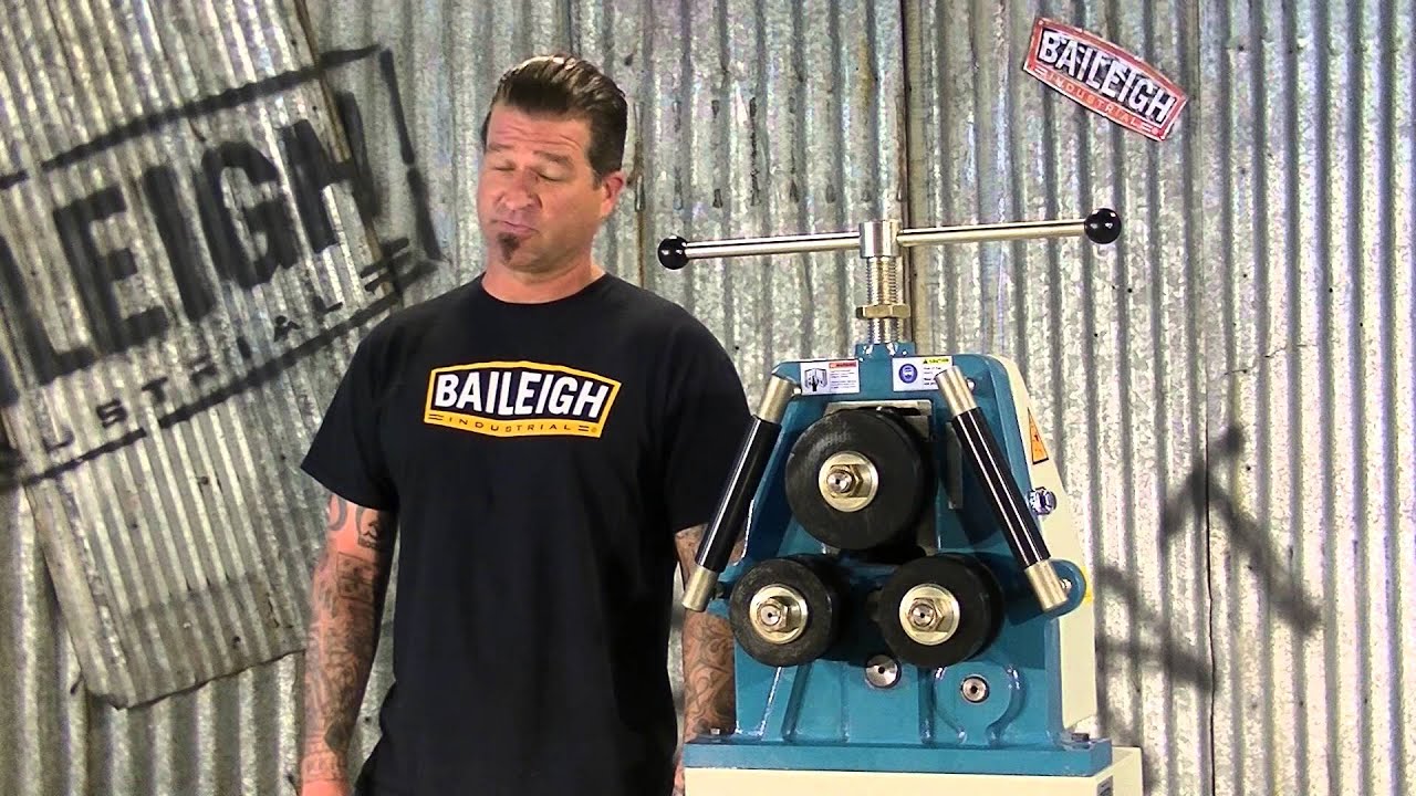 Baileigh Industrial R-M10 Manual Roll Bender