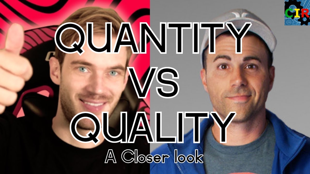 Quantity vs Quality: A Closer Look