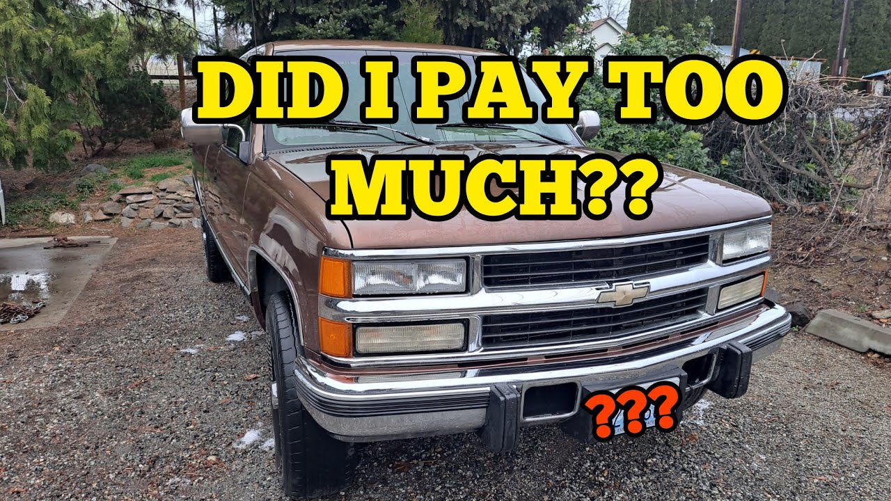 1,200 Dollar OBS Chevy with a 6.5 Detroit Turbo Diesel??