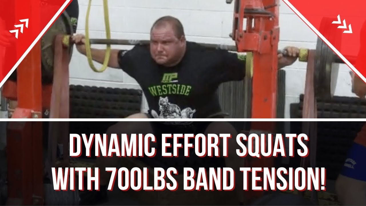 Westside Barbell Morning Crew Dynamic Effort Squats