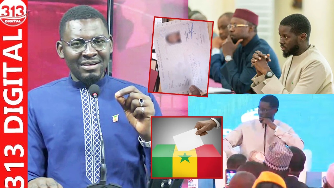 Diomaye «Souma yakarone Pastef dumu dém» Thioune juriste brandit le récépissé en direct et révèle