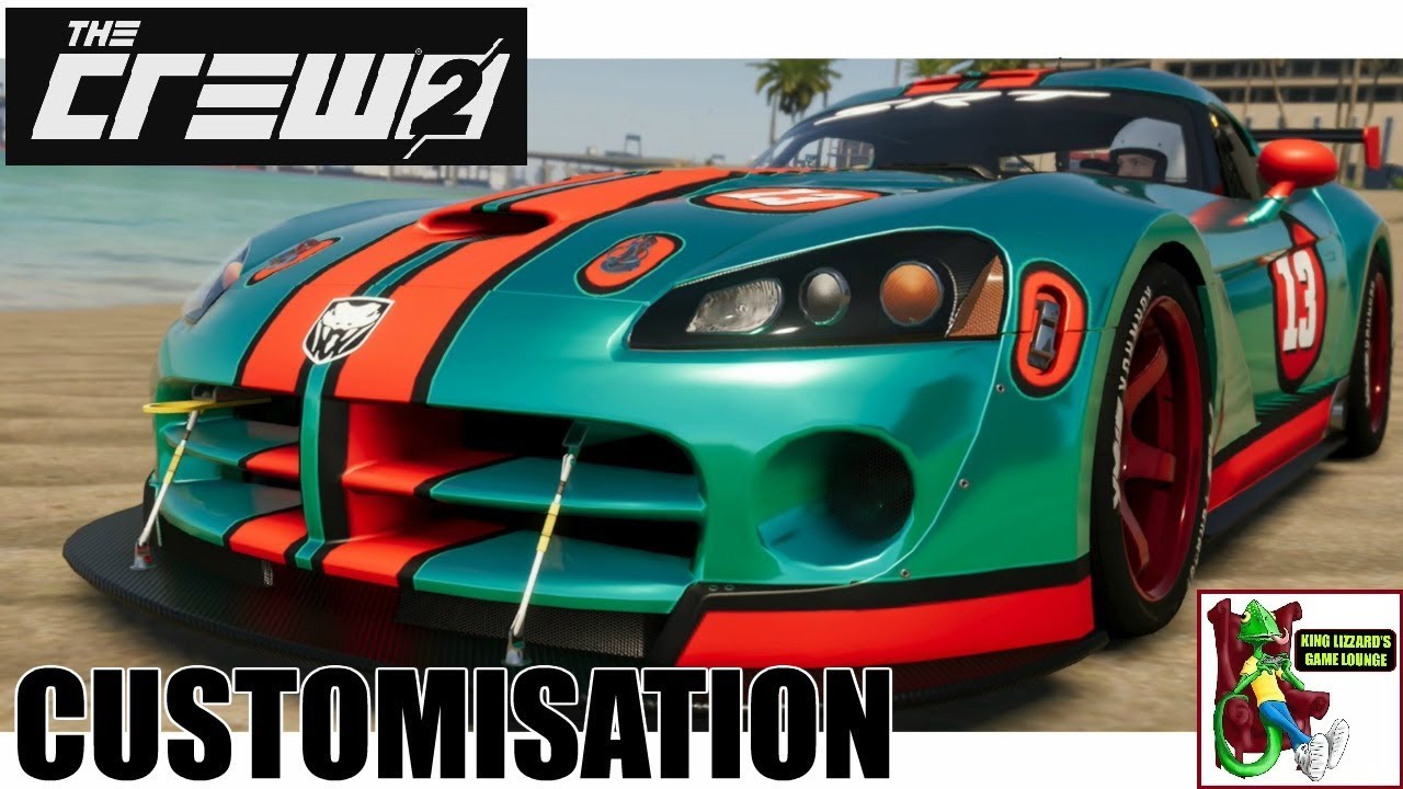 THE CREW 2 VEHICLE CUSTOMISATION
