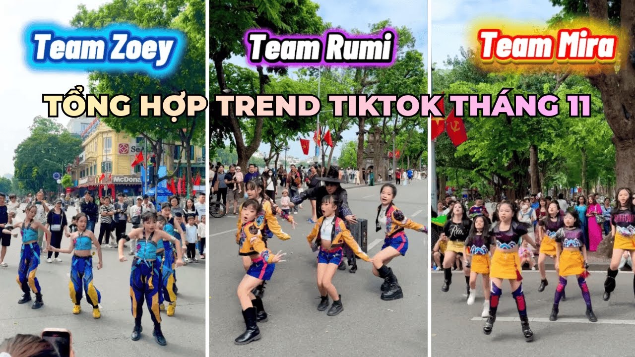TỔNG HỢP TREND HOT TIKTOK THÁNG 11 | MIN - BABY WARRIORS DANCE CREW