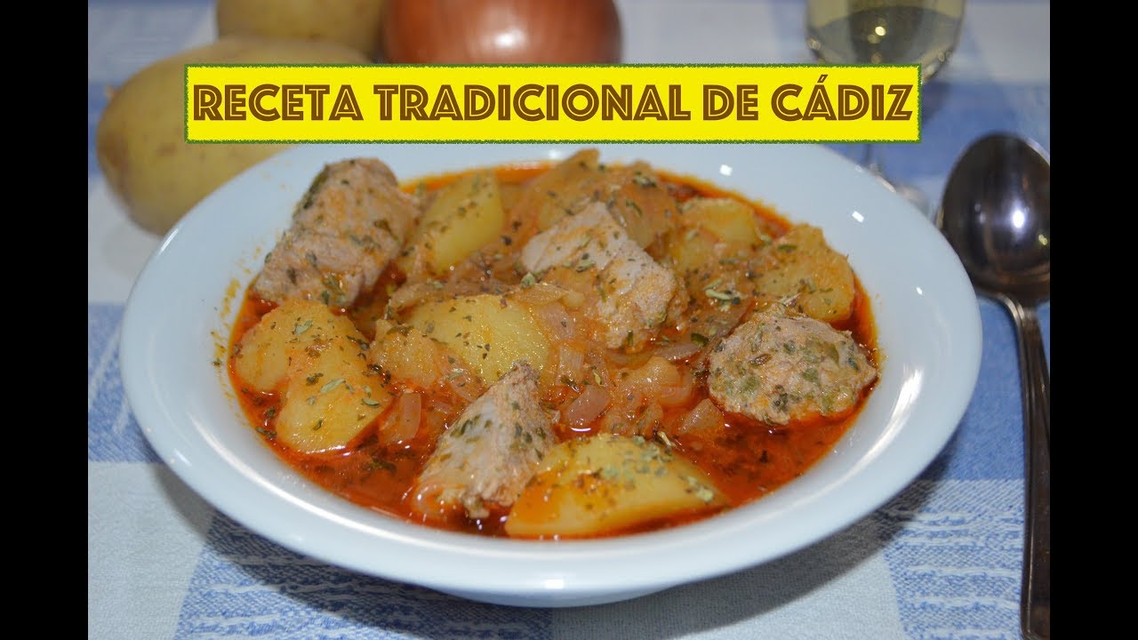 AT&Uacute;N ENCEBOLLADO GUISADO CON PATATAS,Receta tradicional de C&aacute;diz🤩STEWED TUNA WITH POTATOES