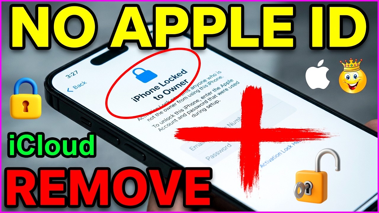iOS 26.5.1 VER. 2026 ICLOUD LOCK PERMANENTLY UNLOCK WITHOUT APPLE ID 100% BYPASS IPHONE! ACTIVATION!