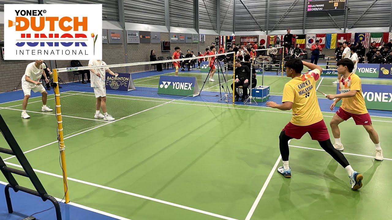 Final MD-U19, 🇲🇾 Kang Khai Xing & Aaron Tai vs. 🇨🇳 Hu Ke Yuan & Lin Xiang Yi - Dutch Junior 2024