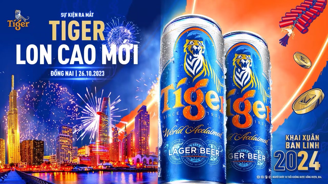 TIGER | SỰ KIỆN LAUNCHING LON CAO MỚI 2023