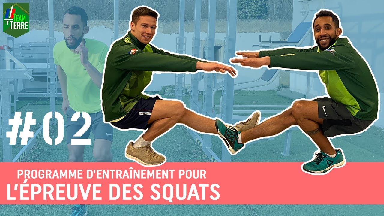 #LesTutosDupont - Programme d'entraînement pour l’épreuve des squats, séance 02/10