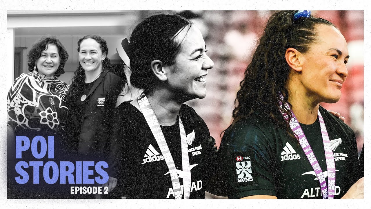 The full story of Portia Woodman-Wickliffe's POWERFUL rugby journey 💪 | Poi Stories, Ep 2