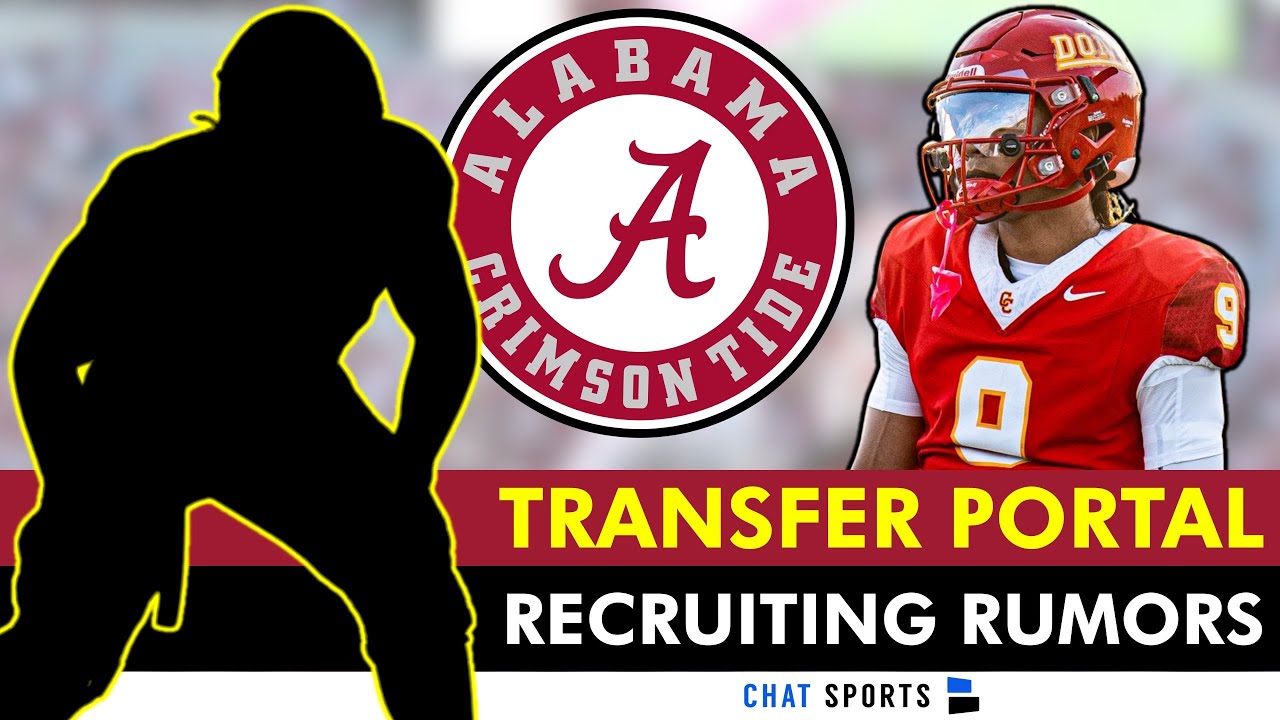 Alabama Football Rumors On Transfer Portal Targets, Injury News + 5-Star Honor Fa'alave-Johnson