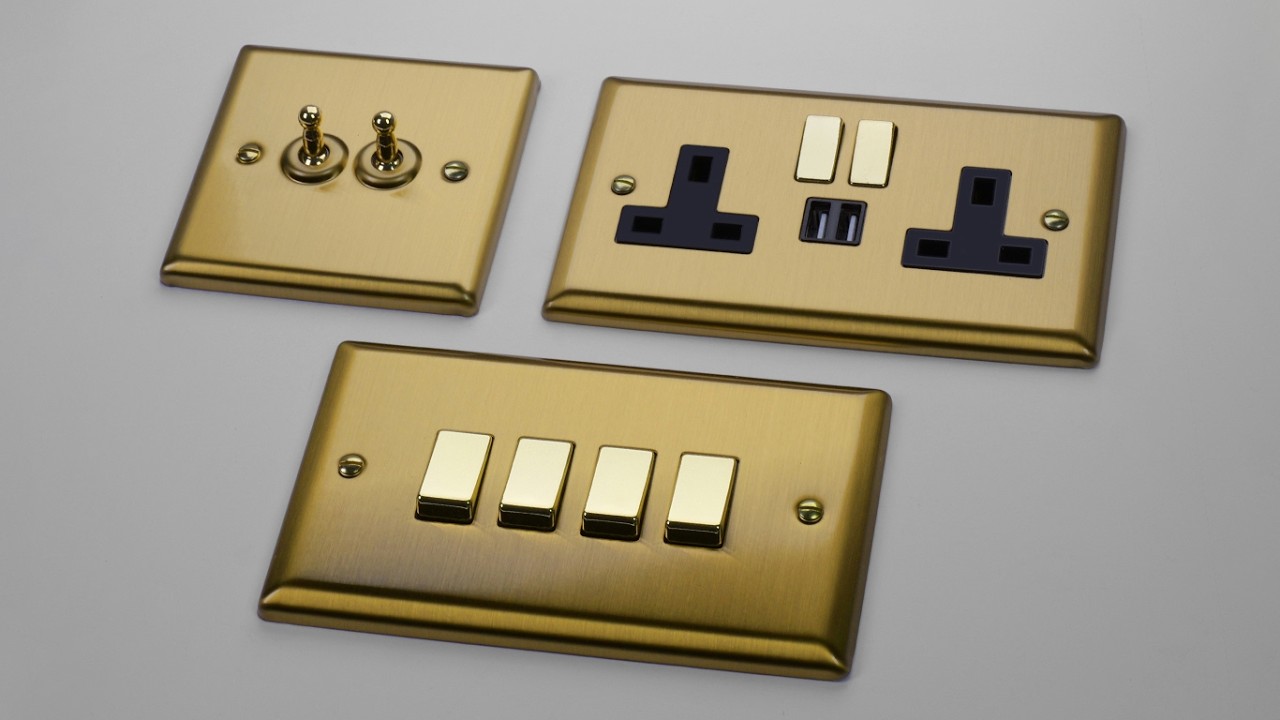 Classic Brushed Brass - Timeless Style, British Made