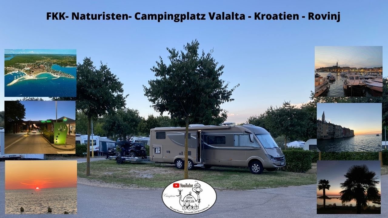Campingplatz FKK/Naturist Valalta in Kroatien
