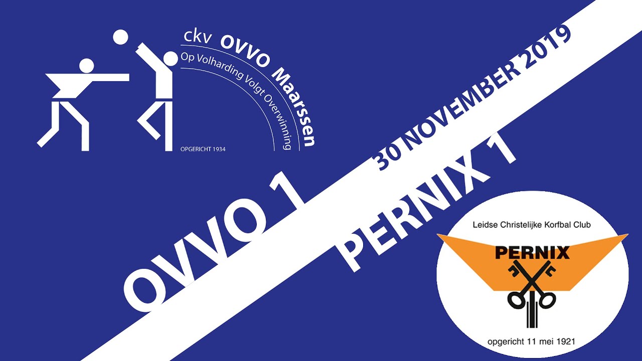 OVVO 1 - Pernix 1 Doelpunten (28-23)