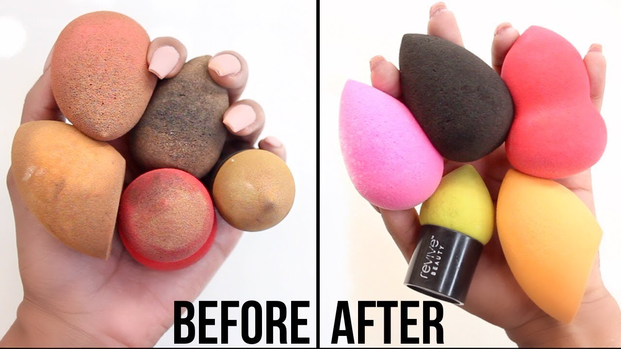 The BEST Way To Clean Your Beauty Blender! BeautyBlender Hack  | BiancaReneeToday
