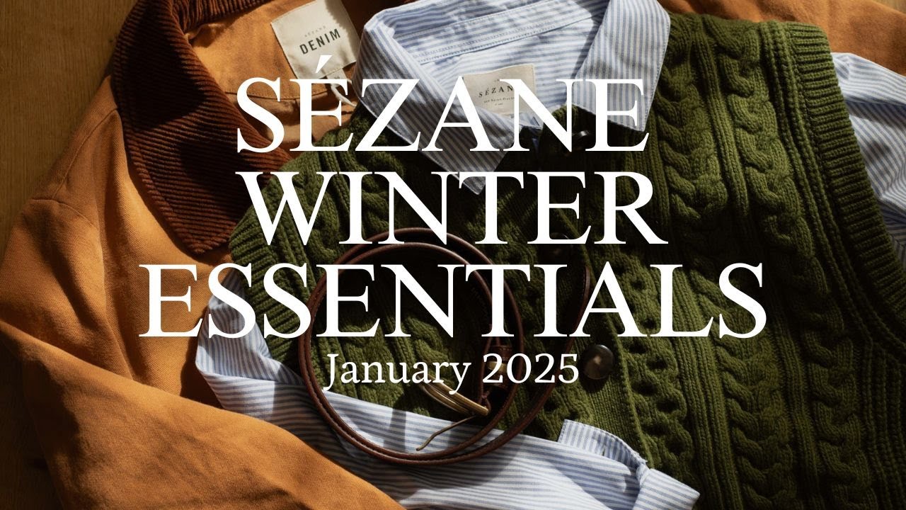 Примерка зимних базовых вещей Sezane 2025: основы французского гардероба