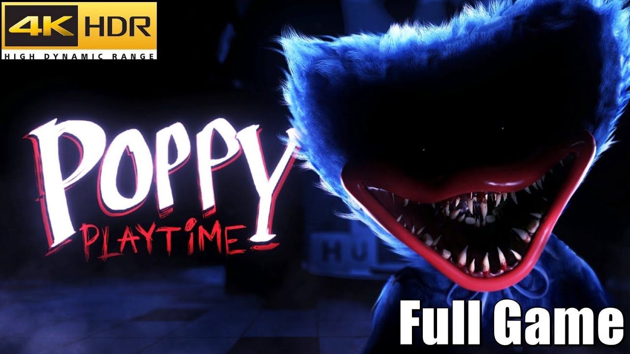 Poppy Playtime - Chapter 1 Full Game Walkthrough PS5 Pro 4K HDR ( All Puzzle )
