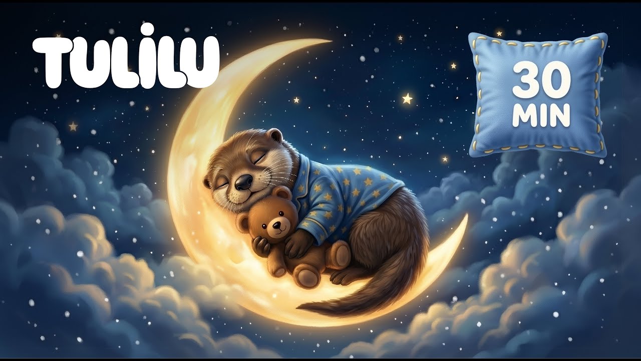 Tulilu - 30 MINUT Zimowych Kołysanek 🌙 | Muzyka do Snu dla Dzieci | Spokojny Sen Bez Przerwy 😴