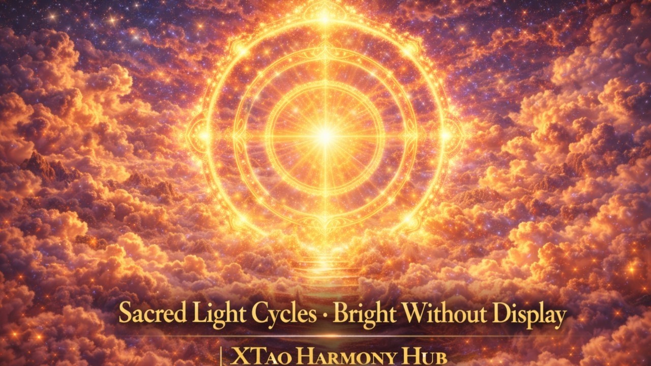 Sacred Light Cycles · Bright Without Display｜原光輪藏 · 不顯而明章