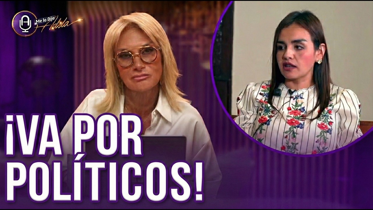 GRECIA QUIROZ ya persigue a políticos por CARLOS MANZO