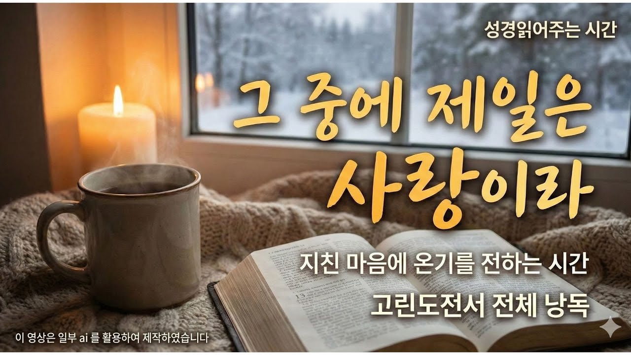 고린도전서, 고린도전서개역한글듣기, 고린도전서듣기, 시니어고린도전서, 어르신고린도전서듣기, 성경읽어주는시간