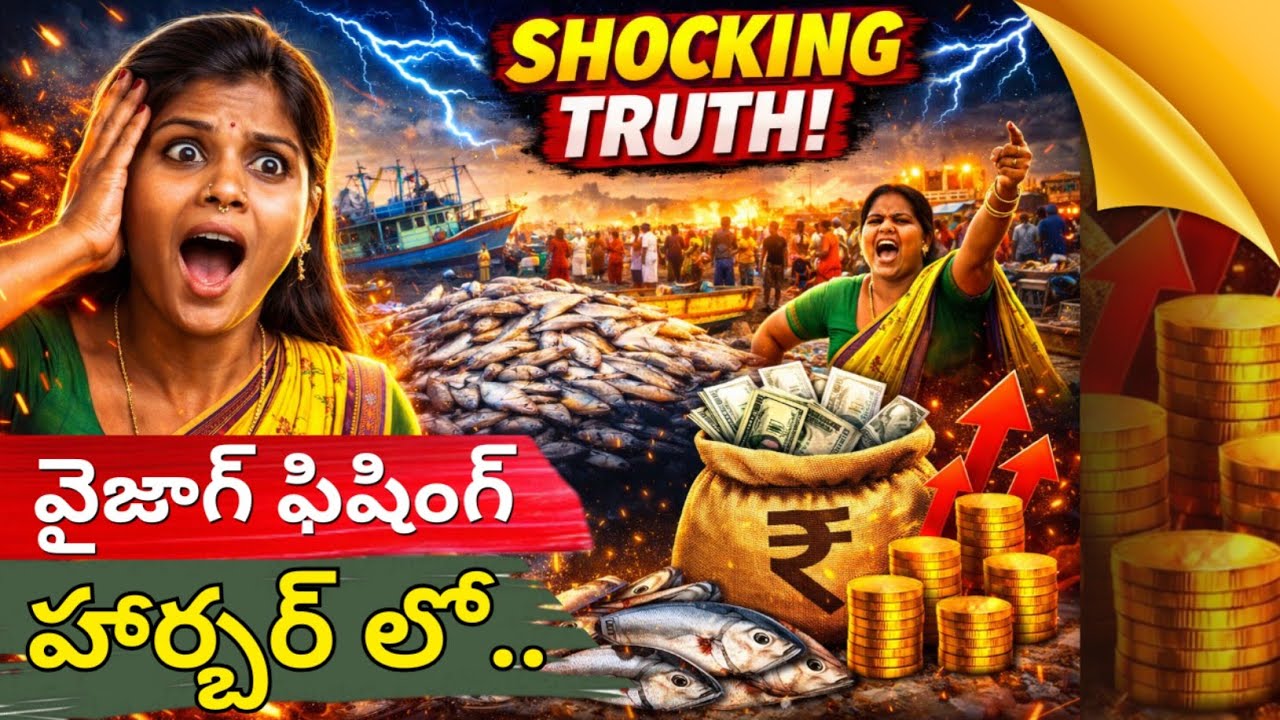 The SHOCKING Truth About Vizag Fishing Harbour's Market Dominance