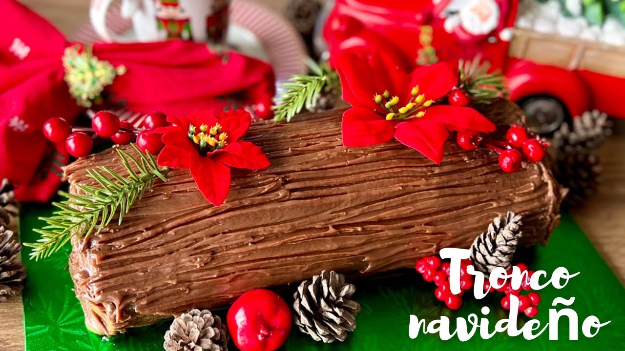 🎄 TRONCO NAVIDEÑO CLÁSICO Y TRADICIONAL | ESPECIAL DE NAVIDAD | POSTRES CON IXCHEL