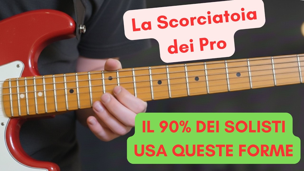 Smetti di PERDERTI: Le 2 forme pentatoniche che OGNI chitarrista DEVE conoscere