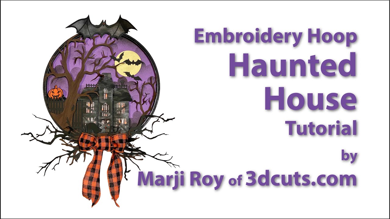 Haunted House Hoop Tutorial
