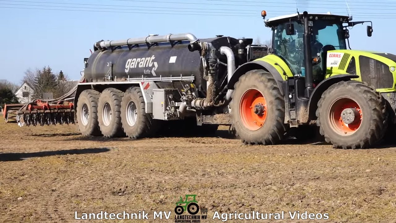 Claas - Fendt - Garant Kotte -++ / Gülle - Liquid Slurry  2021
