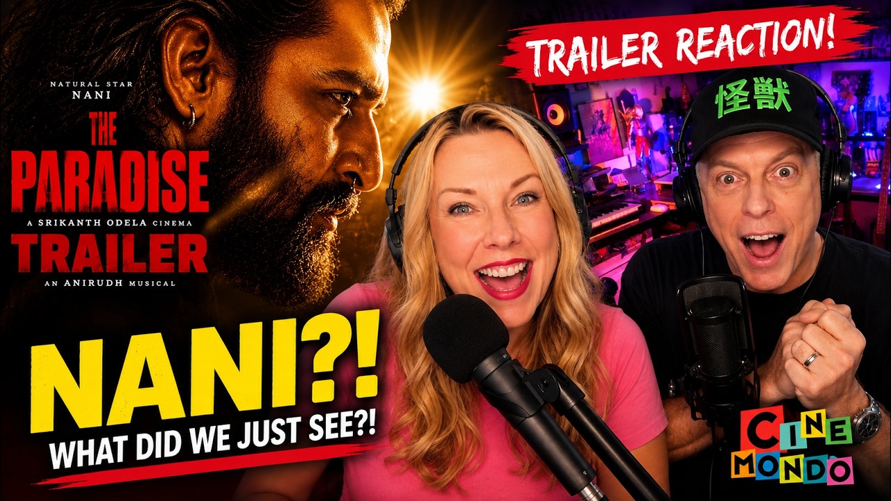 THE PARADISE Trailer Reaction | Nani Goes WILD! 🔥 Srikanth Odela
