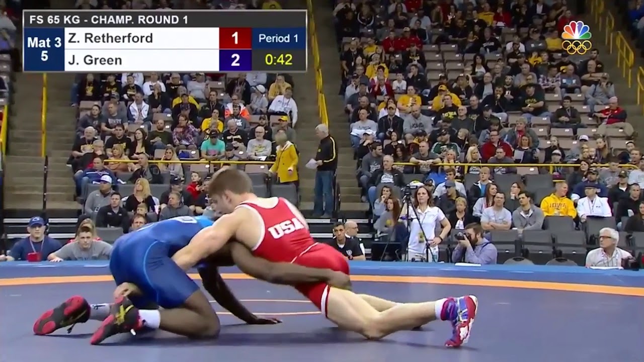 Zain Retherford's Arm Drags