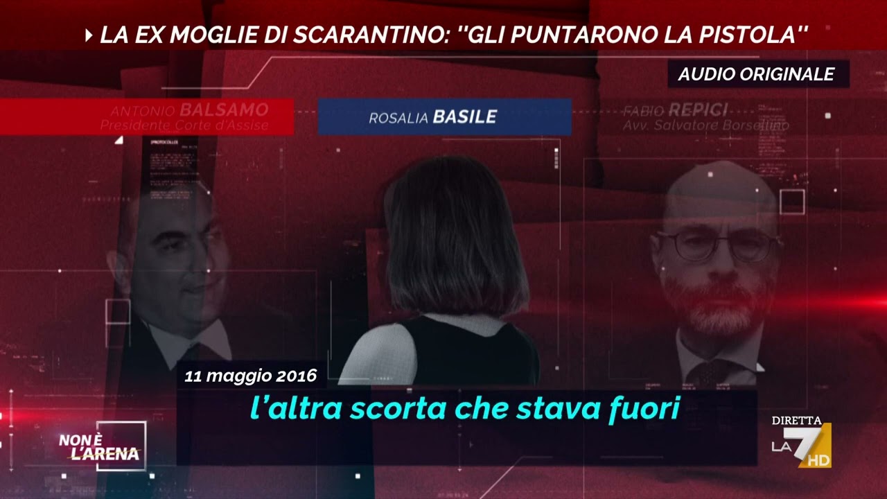 L'ex moglie di Scarantino: 