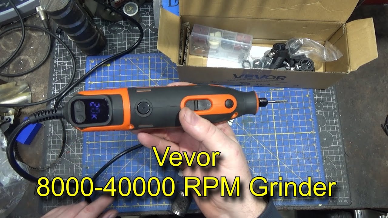 Ручная шлифовальная машина QTR 144 Vevor 8 40 тыс. об/мин