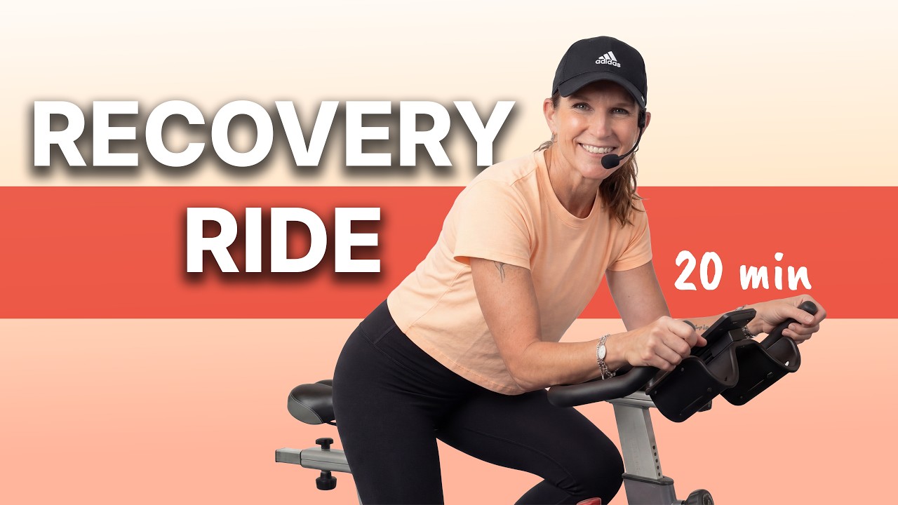20 MIN INDOOR CYCLING WORKOUT — THE EASIEST RIDE THAT STILL COUNTS