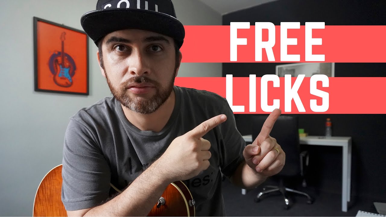 Aprenda esses LICKS LINDOS para D (Blues, Neo Soul)